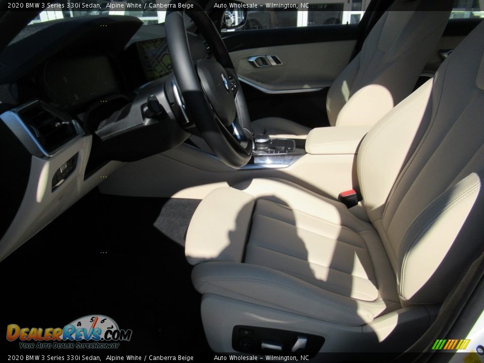 2020 BMW 3 Series 330i Sedan Alpine White / Canberra Beige Photo #10