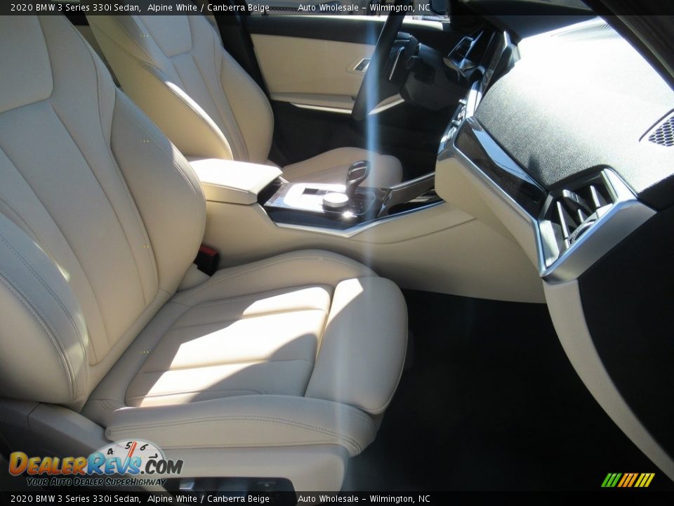 2020 BMW 3 Series 330i Sedan Alpine White / Canberra Beige Photo #12