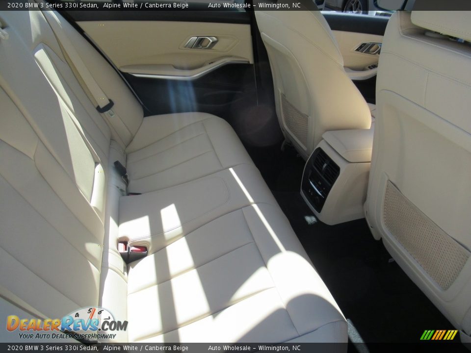 2020 BMW 3 Series 330i Sedan Alpine White / Canberra Beige Photo #13