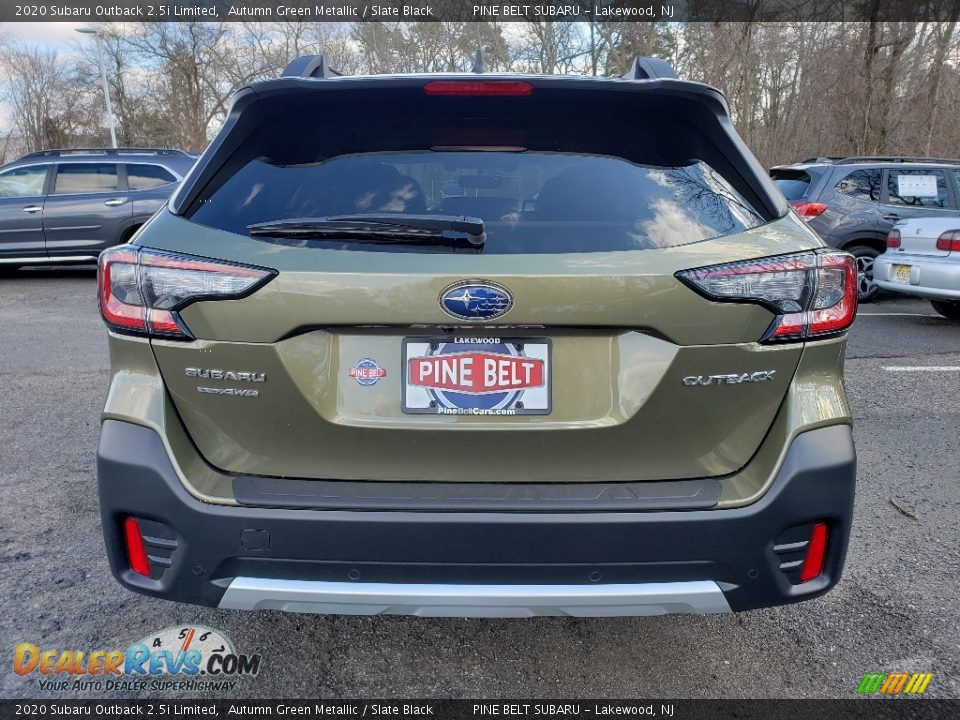 2020 Subaru Outback 2.5i Limited Autumn Green Metallic / Slate Black Photo #5