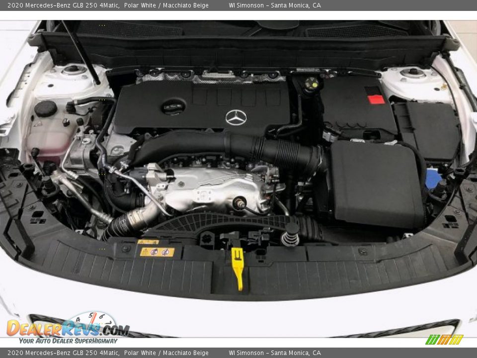 2020 Mercedes-Benz GLB 250 4Matic Polar White / Macchiato Beige Photo #8