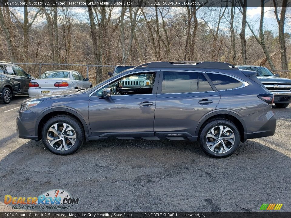 2020 Subaru Outback 2.5i Limited Magnetite Gray Metallic / Slate Black Photo #3