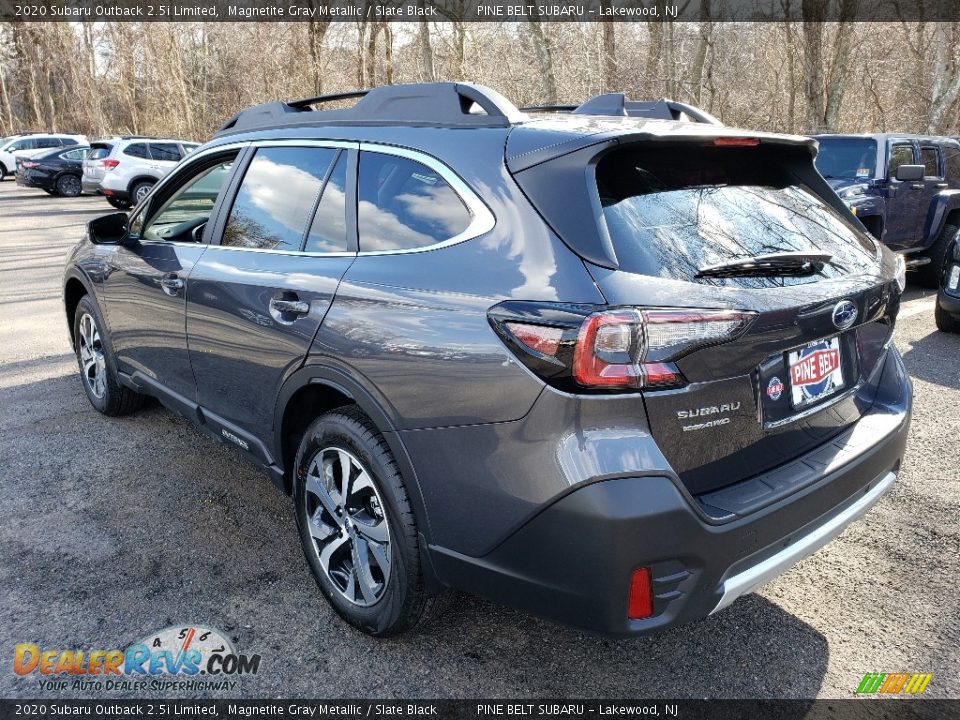 2020 Subaru Outback 2.5i Limited Magnetite Gray Metallic / Slate Black Photo #4