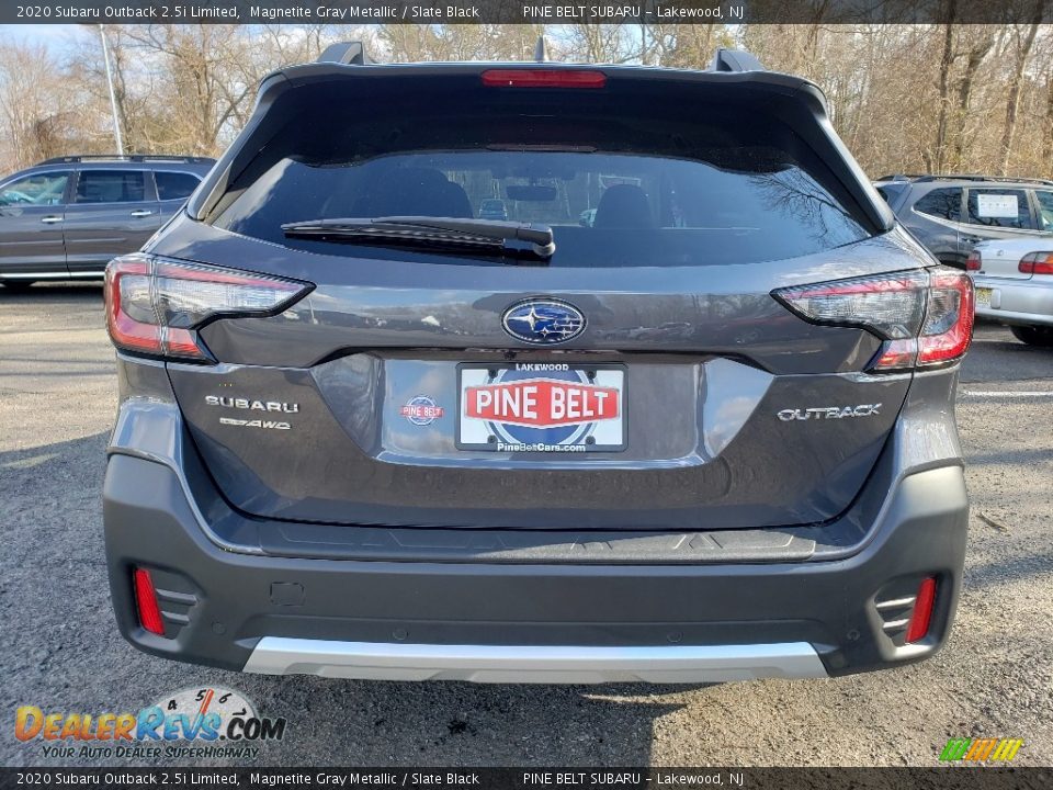 2020 Subaru Outback 2.5i Limited Magnetite Gray Metallic / Slate Black Photo #5