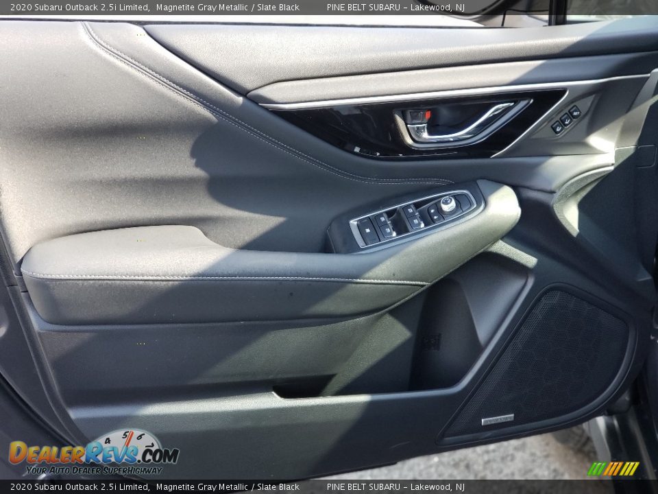 2020 Subaru Outback 2.5i Limited Magnetite Gray Metallic / Slate Black Photo #7