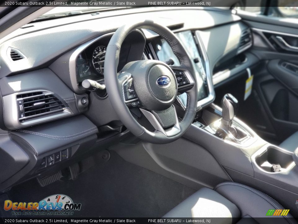 2020 Subaru Outback 2.5i Limited Magnetite Gray Metallic / Slate Black Photo #8