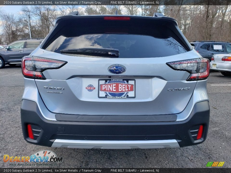 2020 Subaru Outback 2.5i Limited Ice Silver Metallic / Titanium Gray Photo #5