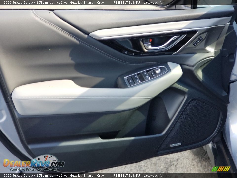 2020 Subaru Outback 2.5i Limited Ice Silver Metallic / Titanium Gray Photo #7