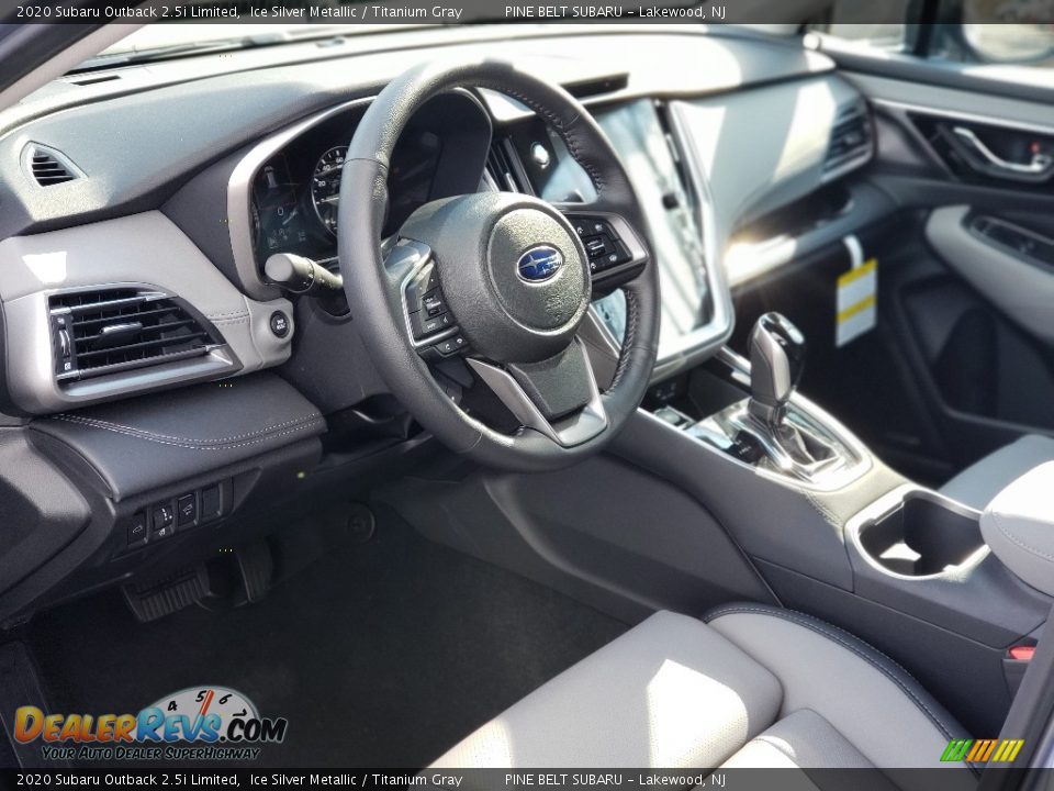 2020 Subaru Outback 2.5i Limited Ice Silver Metallic / Titanium Gray Photo #8