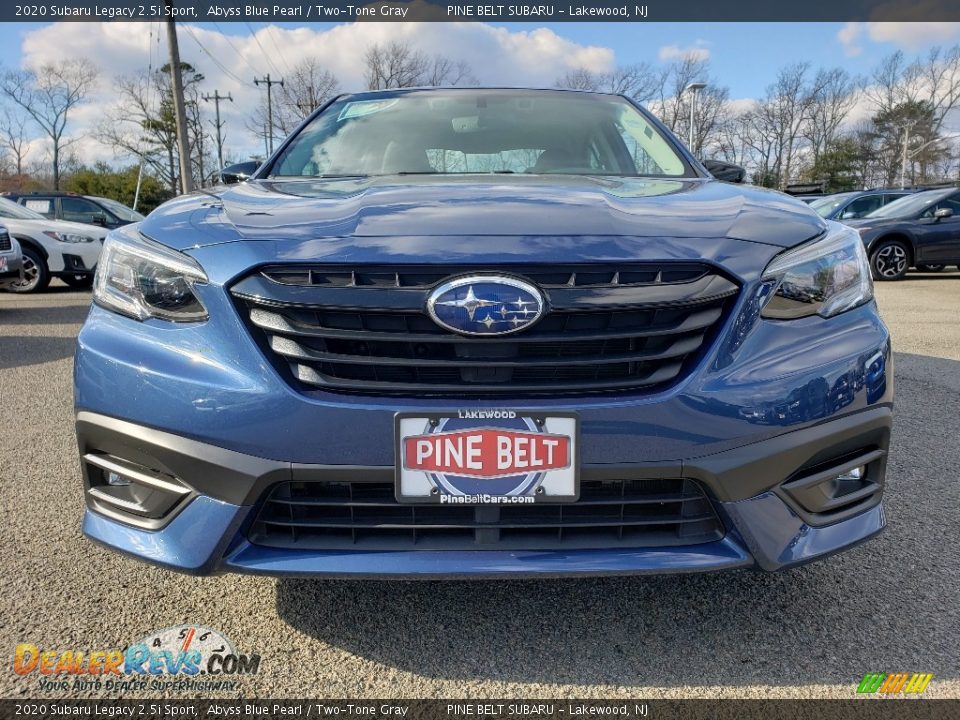 2020 Subaru Legacy 2.5i Sport Abyss Blue Pearl / Two-Tone Gray Photo #2