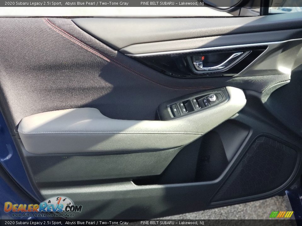 2020 Subaru Legacy 2.5i Sport Abyss Blue Pearl / Two-Tone Gray Photo #7