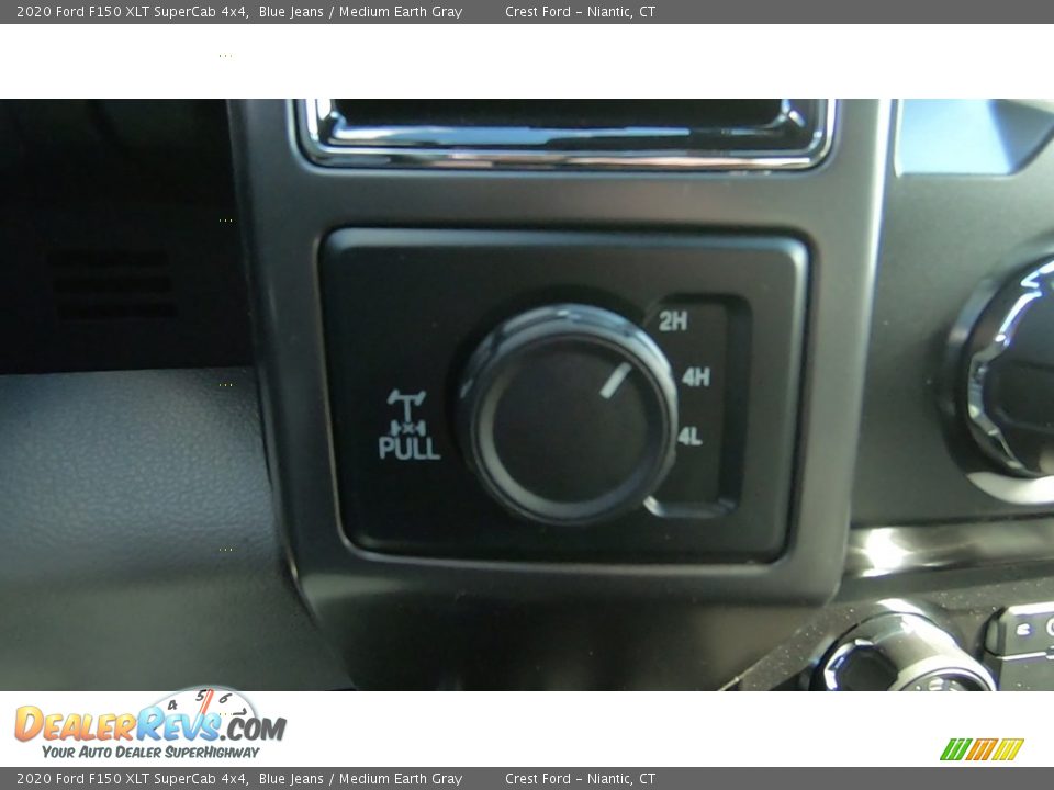 2020 Ford F150 XLT SuperCab 4x4 Blue Jeans / Medium Earth Gray Photo #16