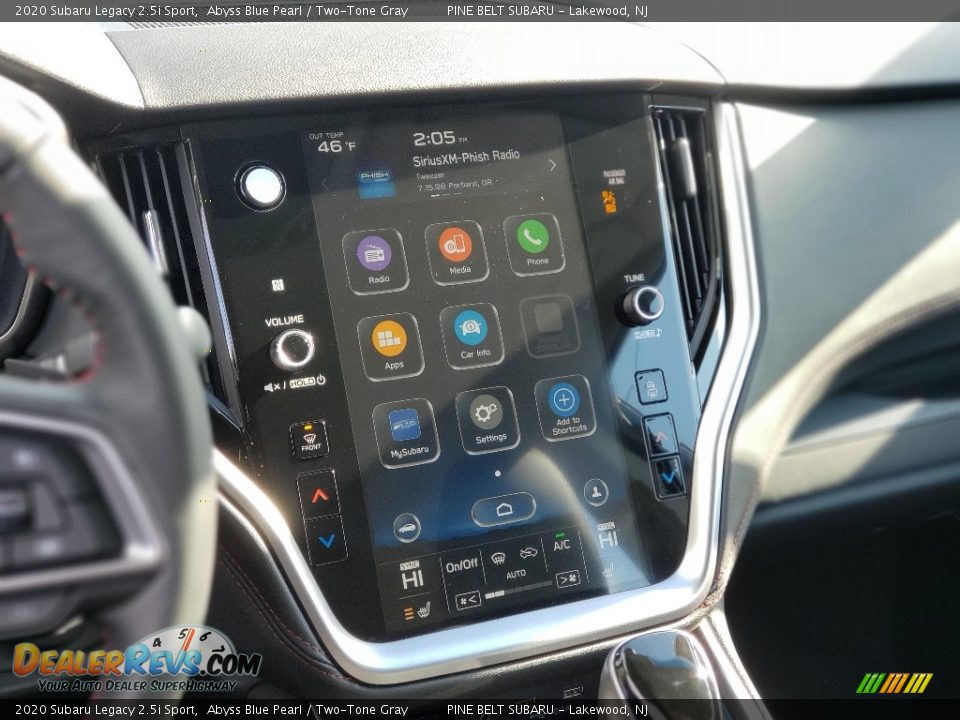 2020 Subaru Legacy 2.5i Sport Abyss Blue Pearl / Two-Tone Gray Photo #10