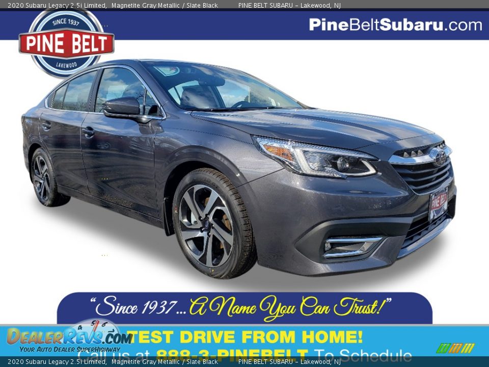 2020 Subaru Legacy 2.5i Limited Magnetite Gray Metallic / Slate Black Photo #1