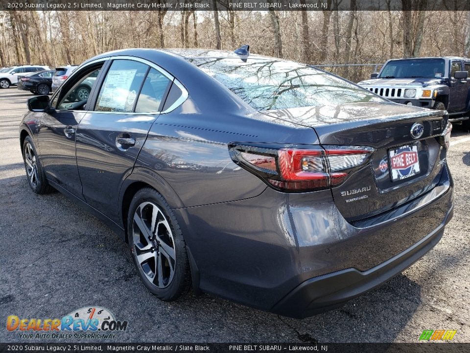 2020 Subaru Legacy 2.5i Limited Magnetite Gray Metallic / Slate Black Photo #4