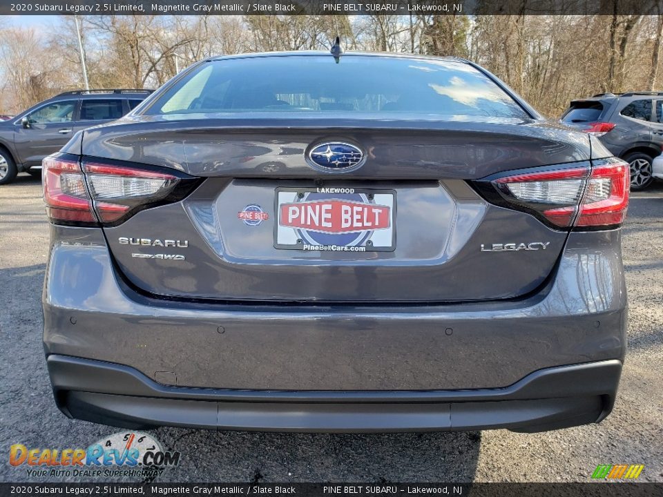 2020 Subaru Legacy 2.5i Limited Magnetite Gray Metallic / Slate Black Photo #5