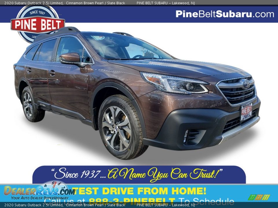 2020 Subaru Outback 2.5i Limited Cinnamon Brown Pearl / Slate Black Photo #1