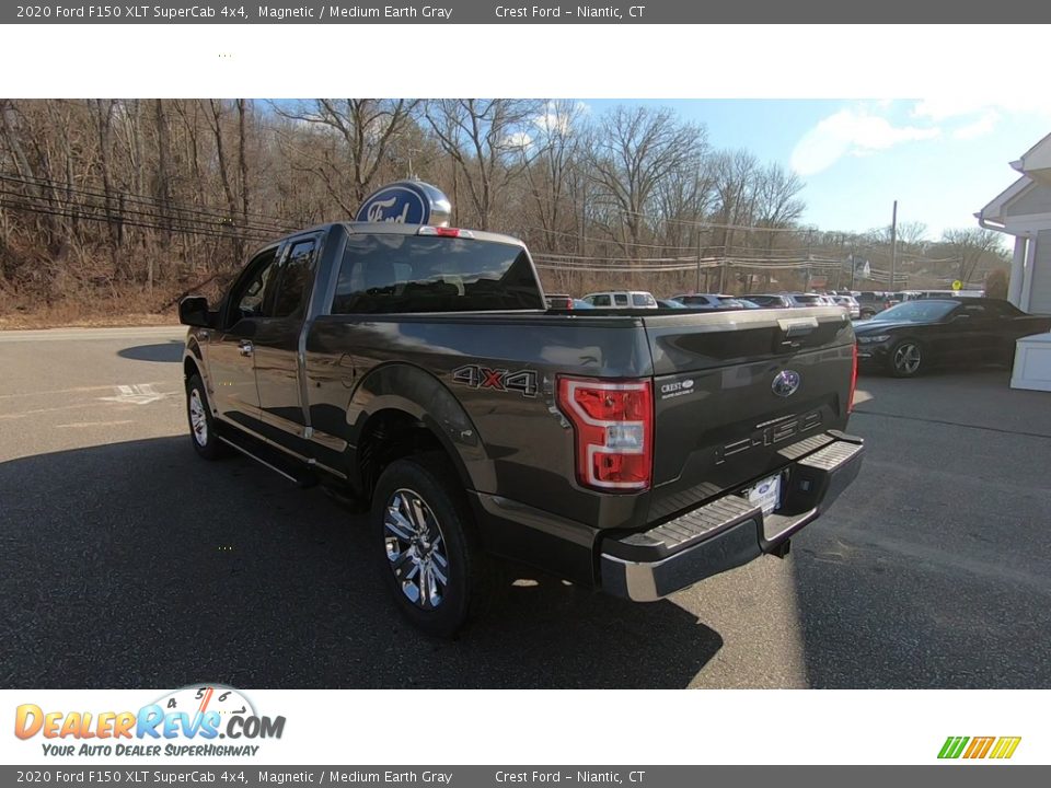 2020 Ford F150 XLT SuperCab 4x4 Magnetic / Medium Earth Gray Photo #5