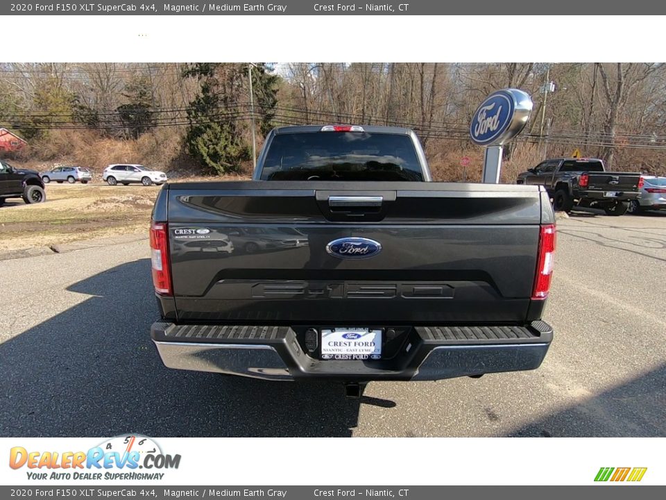 2020 Ford F150 XLT SuperCab 4x4 Magnetic / Medium Earth Gray Photo #6