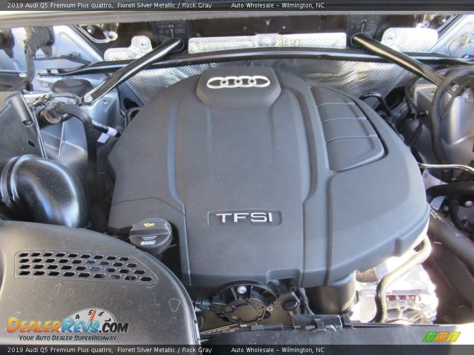 2019 Audi Q5 Premium Plus quattro Florett Silver Metallic / Rock Gray Photo #6