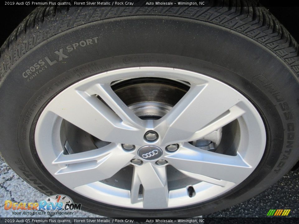 2019 Audi Q5 Premium Plus quattro Florett Silver Metallic / Rock Gray Photo #7