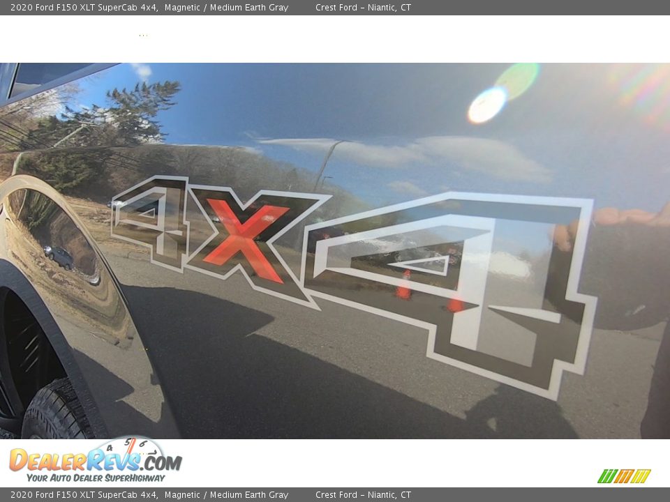 2020 Ford F150 XLT SuperCab 4x4 Magnetic / Medium Earth Gray Photo #9