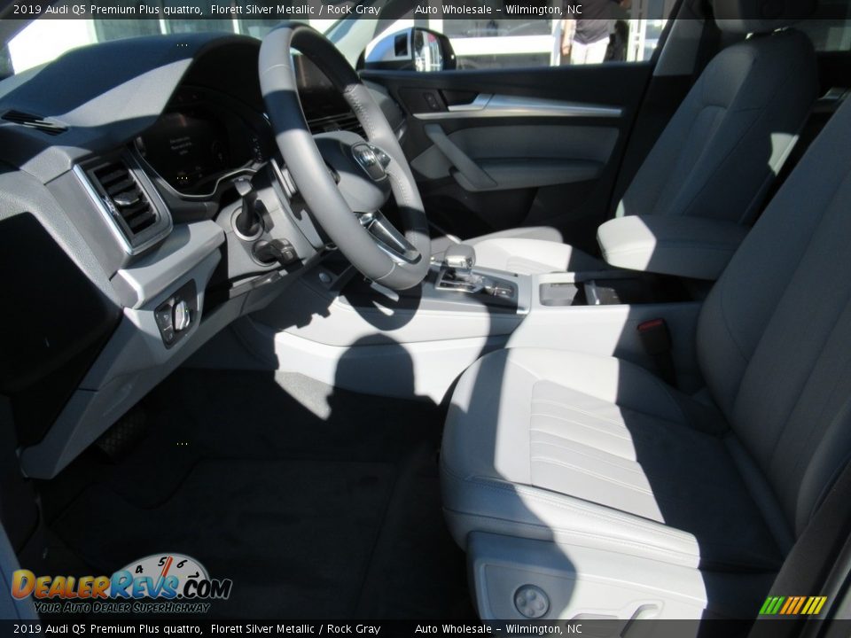 2019 Audi Q5 Premium Plus quattro Florett Silver Metallic / Rock Gray Photo #10