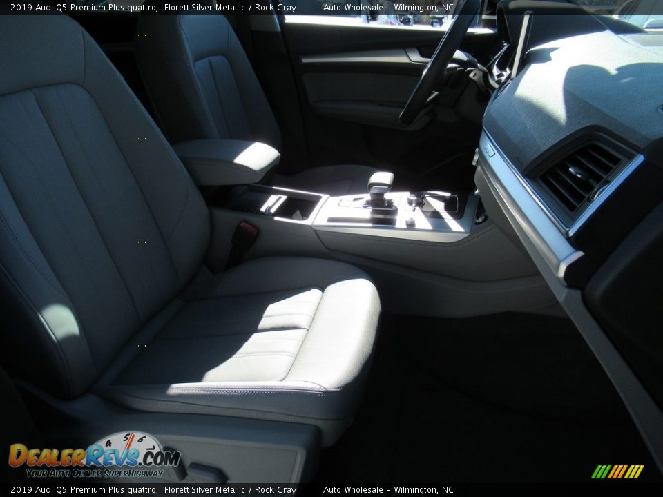2019 Audi Q5 Premium Plus quattro Florett Silver Metallic / Rock Gray Photo #12