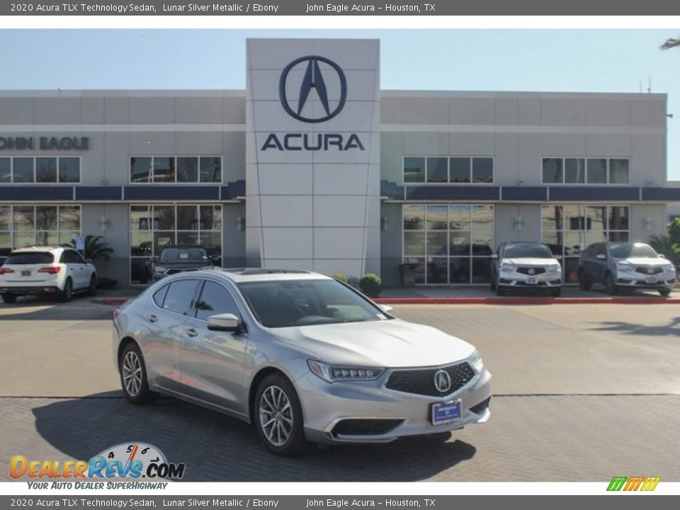 2020 Acura TLX Technology Sedan Lunar Silver Metallic / Ebony Photo #1
