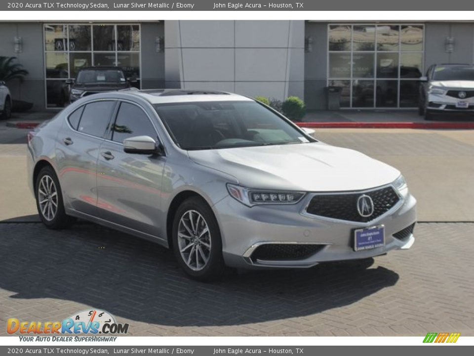 2020 Acura TLX Technology Sedan Lunar Silver Metallic / Ebony Photo #2