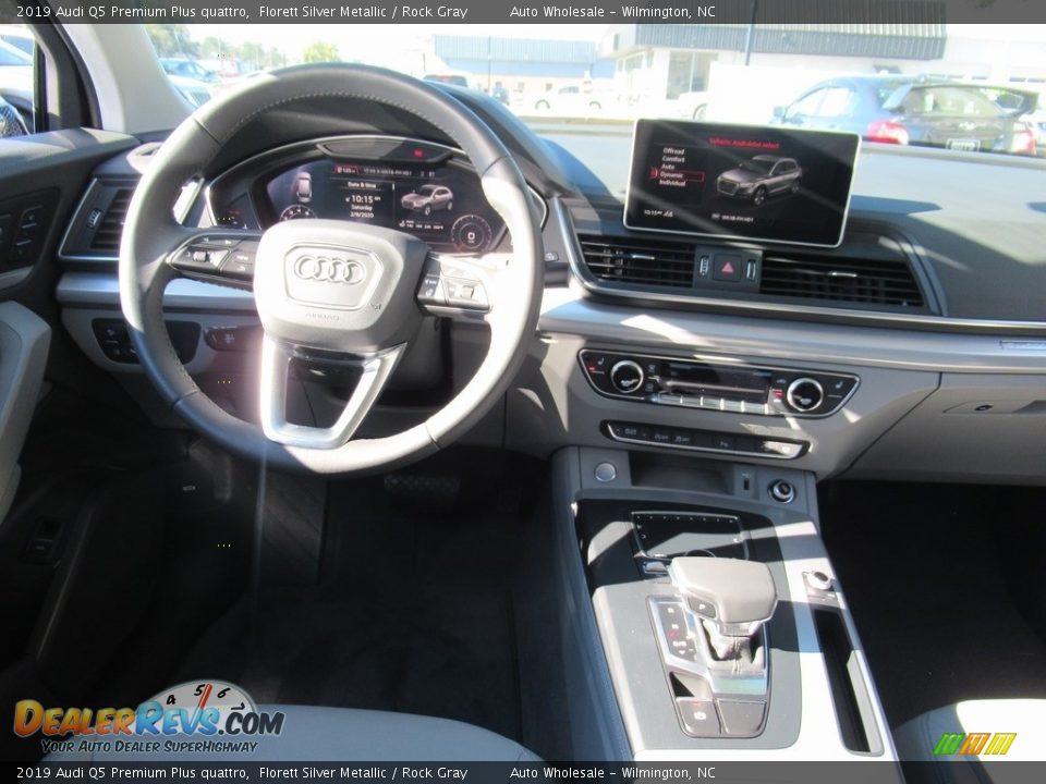 2019 Audi Q5 Premium Plus quattro Florett Silver Metallic / Rock Gray Photo #15