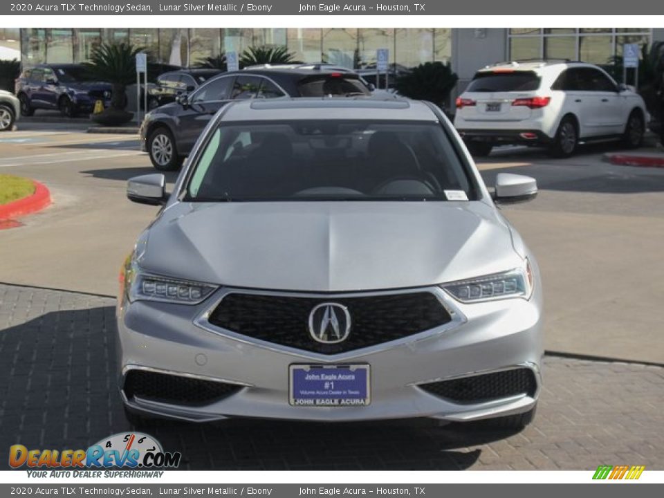 2020 Acura TLX Technology Sedan Lunar Silver Metallic / Ebony Photo #3