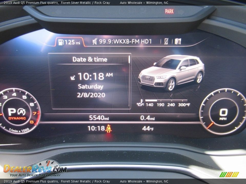 2019 Audi Q5 Premium Plus quattro Florett Silver Metallic / Rock Gray Photo #16