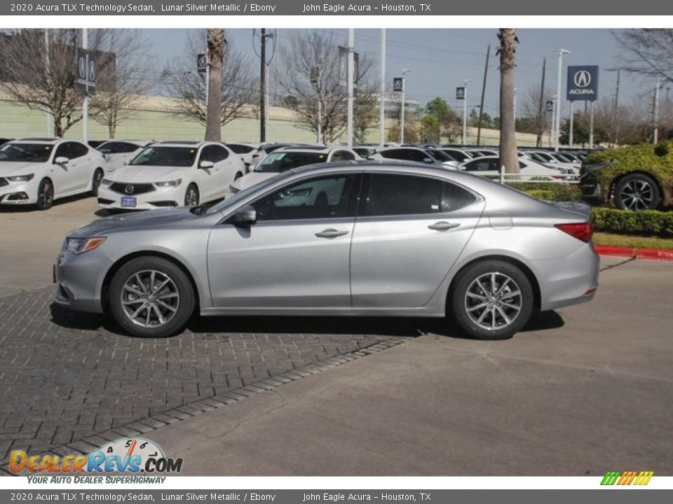 Lunar Silver Metallic 2020 Acura TLX Technology Sedan Photo #5
