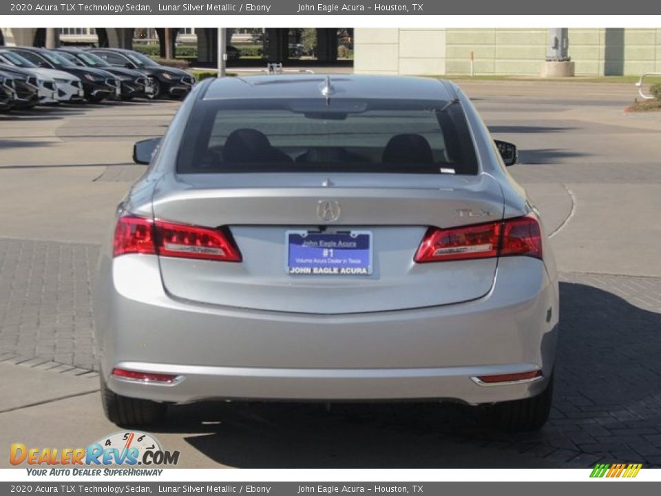 2020 Acura TLX Technology Sedan Lunar Silver Metallic / Ebony Photo #7