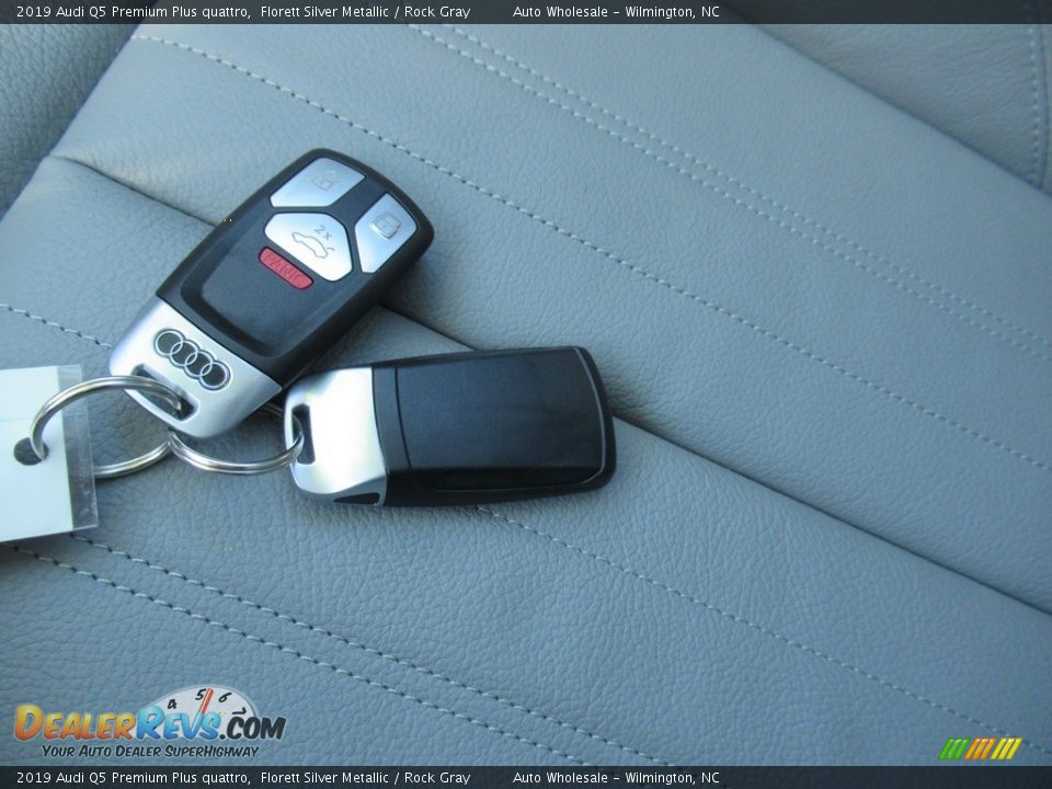 2019 Audi Q5 Premium Plus quattro Florett Silver Metallic / Rock Gray Photo #20