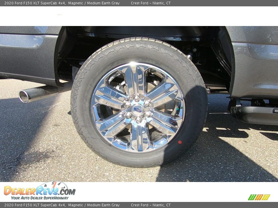2020 Ford F150 XLT SuperCab 4x4 Magnetic / Medium Earth Gray Photo #21