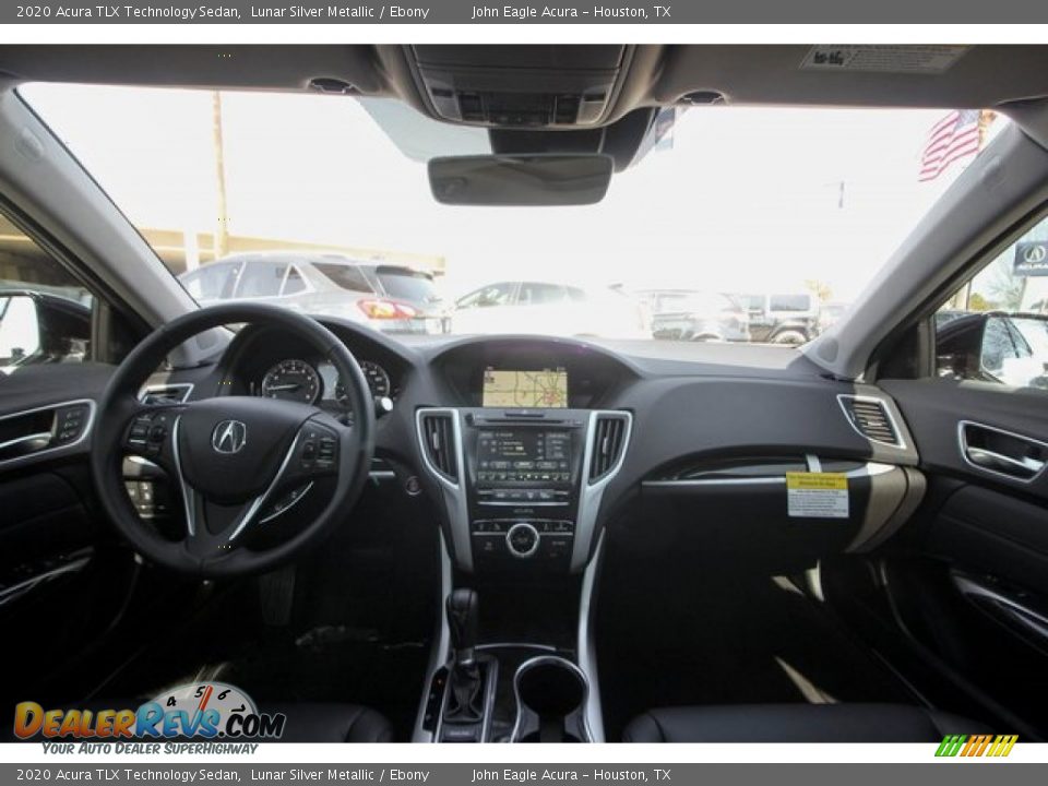 2020 Acura TLX Technology Sedan Lunar Silver Metallic / Ebony Photo #10