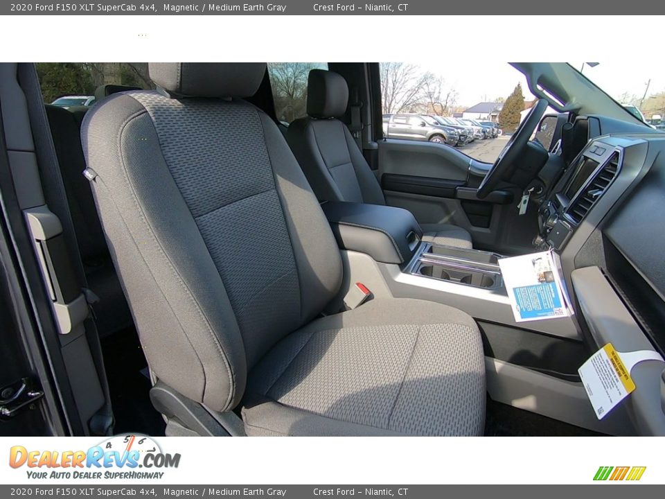2020 Ford F150 XLT SuperCab 4x4 Magnetic / Medium Earth Gray Photo #23