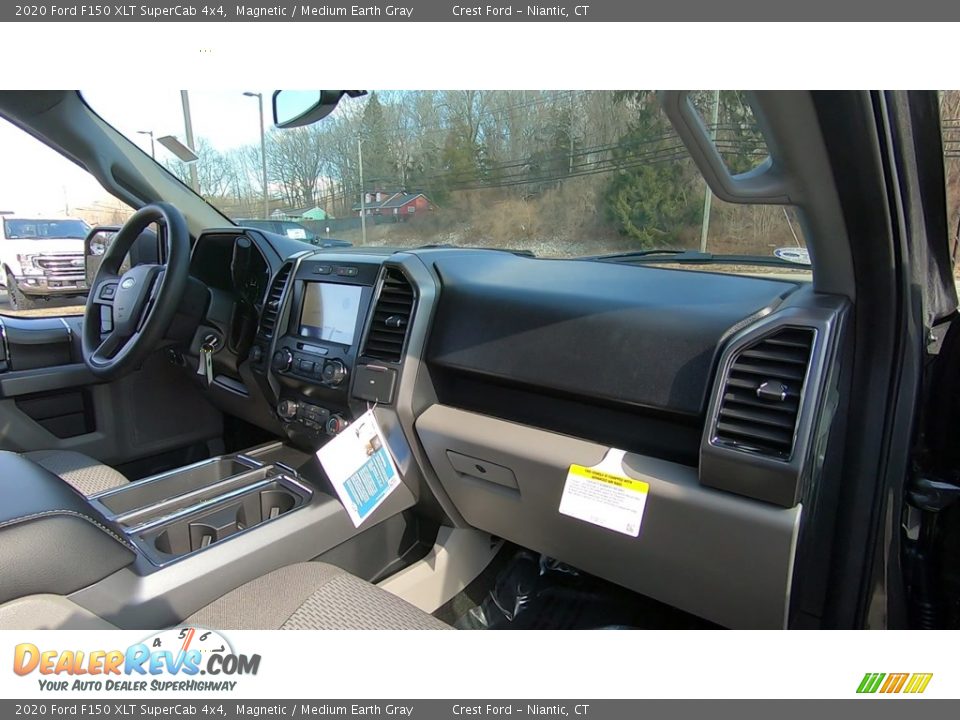 2020 Ford F150 XLT SuperCab 4x4 Magnetic / Medium Earth Gray Photo #24