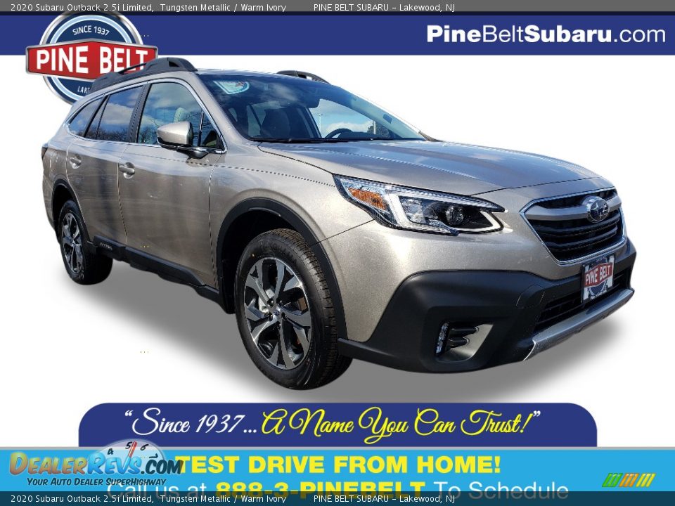 2020 Subaru Outback 2.5i Limited Tungsten Metallic / Warm Ivory Photo #1