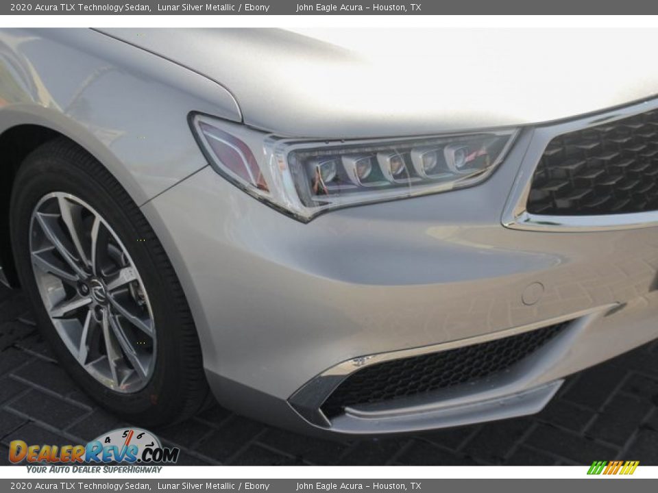 2020 Acura TLX Technology Sedan Lunar Silver Metallic / Ebony Photo #13