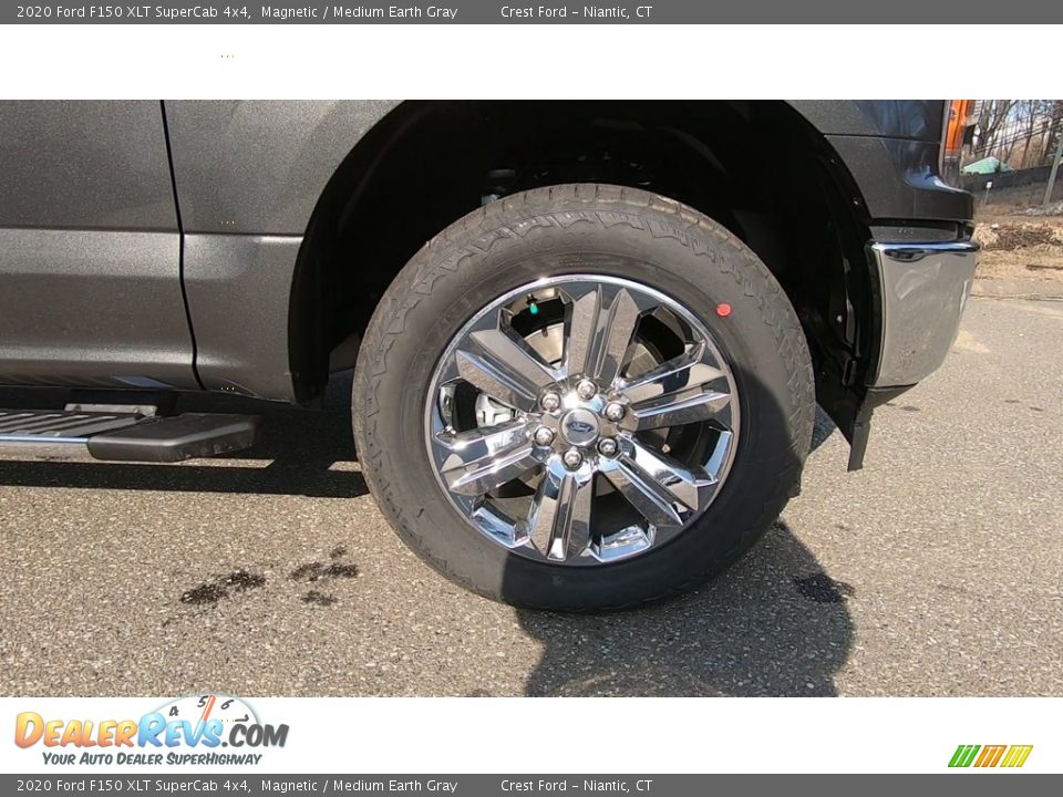 2020 Ford F150 XLT SuperCab 4x4 Magnetic / Medium Earth Gray Photo #26