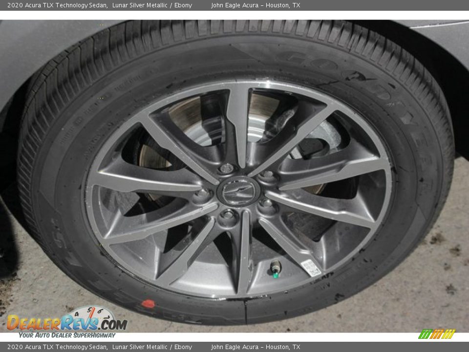 2020 Acura TLX Technology Sedan Lunar Silver Metallic / Ebony Photo #14
