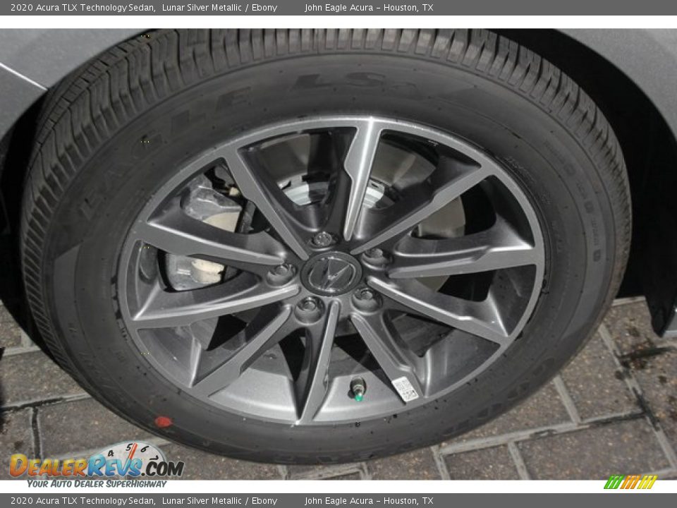 2020 Acura TLX Technology Sedan Lunar Silver Metallic / Ebony Photo #15
