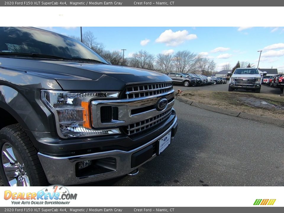 2020 Ford F150 XLT SuperCab 4x4 Magnetic / Medium Earth Gray Photo #27
