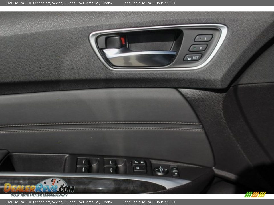 2020 Acura TLX Technology Sedan Lunar Silver Metallic / Ebony Photo #16