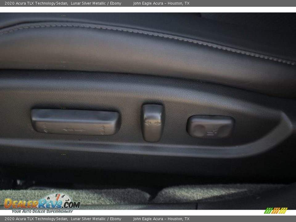 2020 Acura TLX Technology Sedan Lunar Silver Metallic / Ebony Photo #17