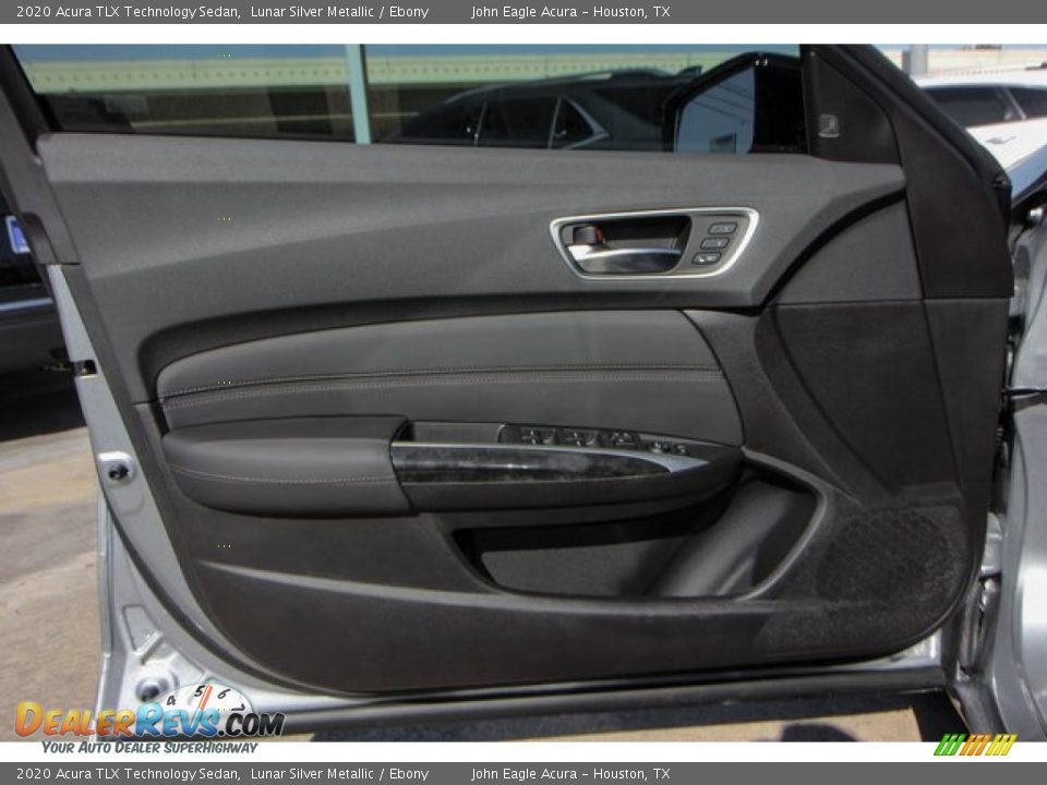 2020 Acura TLX Technology Sedan Lunar Silver Metallic / Ebony Photo #19