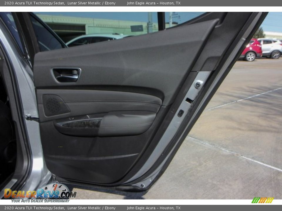 2020 Acura TLX Technology Sedan Lunar Silver Metallic / Ebony Photo #24
